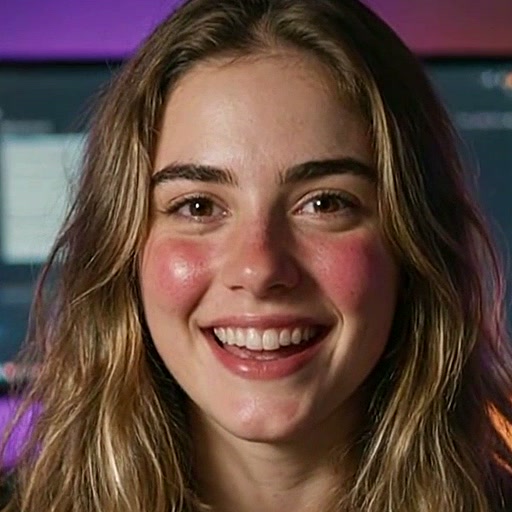 Helena, apresentadora do FrameForge